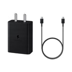 Samsung Original Power Adapter and Cable - Black