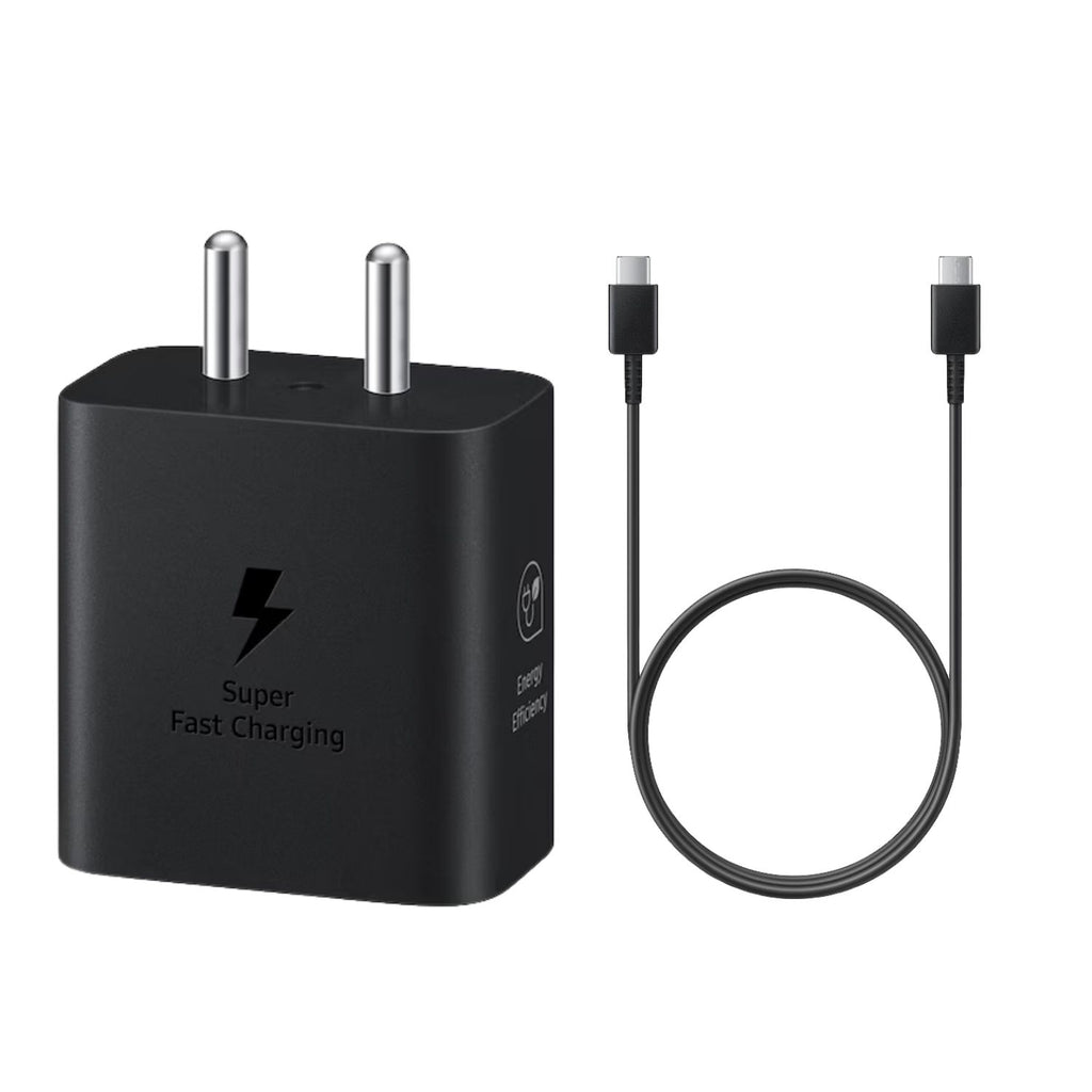 Samsung Original Power Adapter and Cable - Black