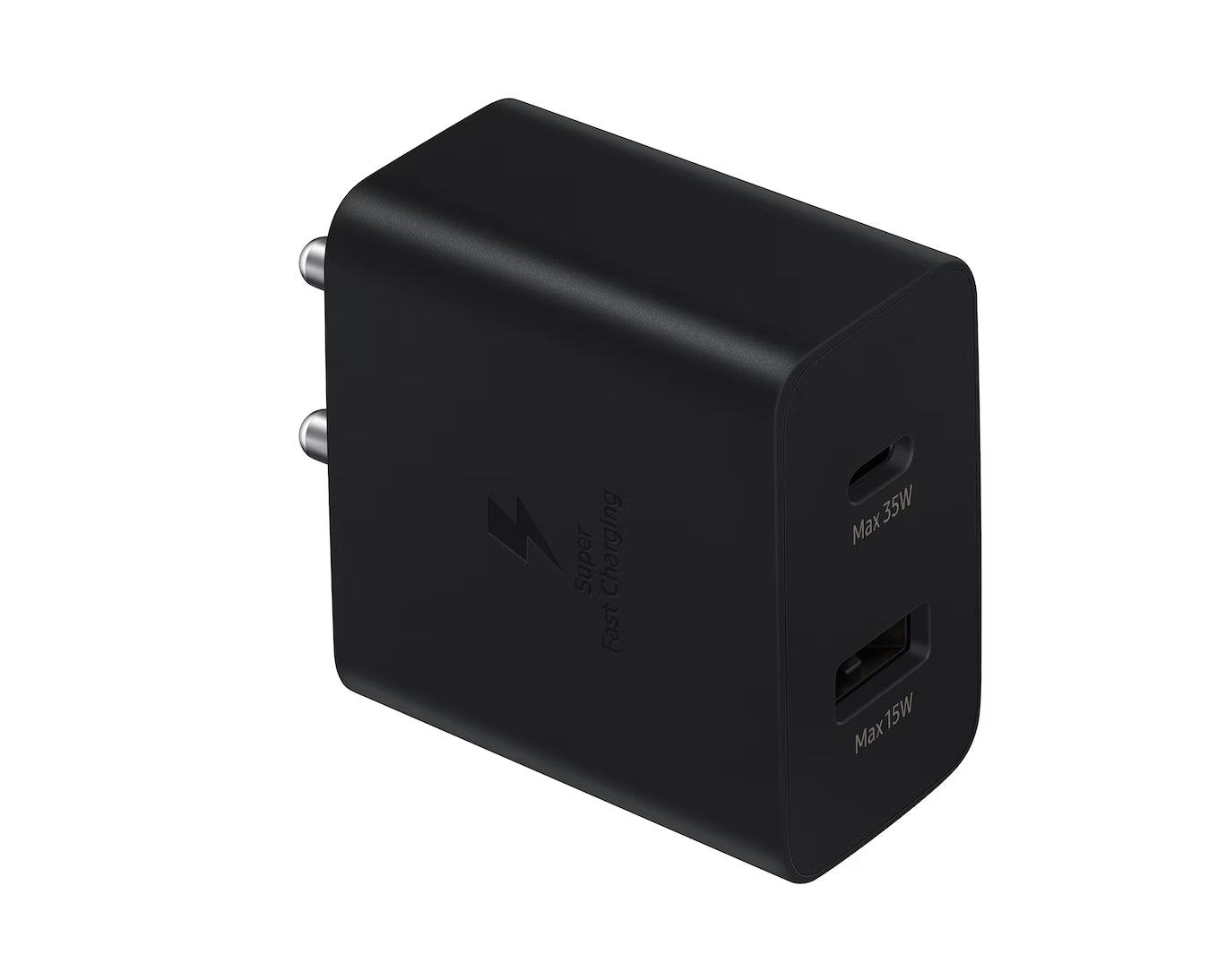 Samsung Original Power Adapter and Cable - Black