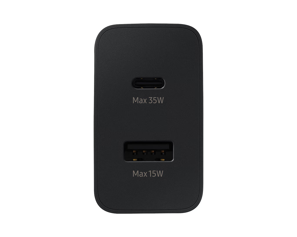 Samsung Original Power Adapter and Cable - Black