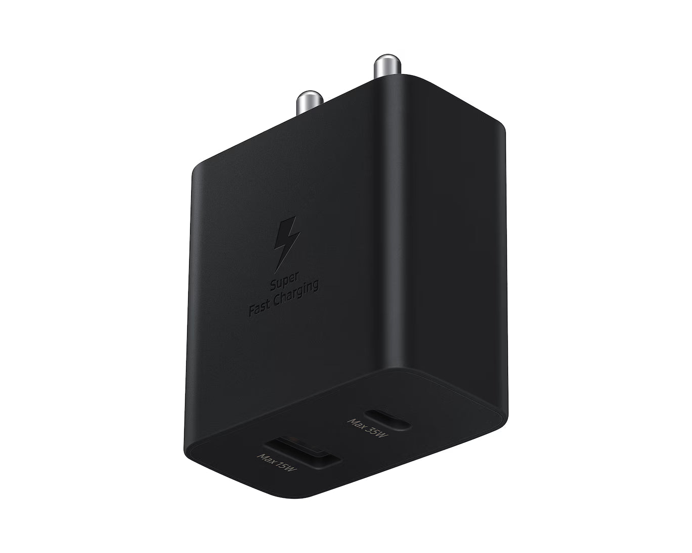 Samsung Original Power Adapter and Cable - Black