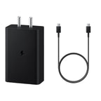 Samsung Original Power Adapter and Cable - Black