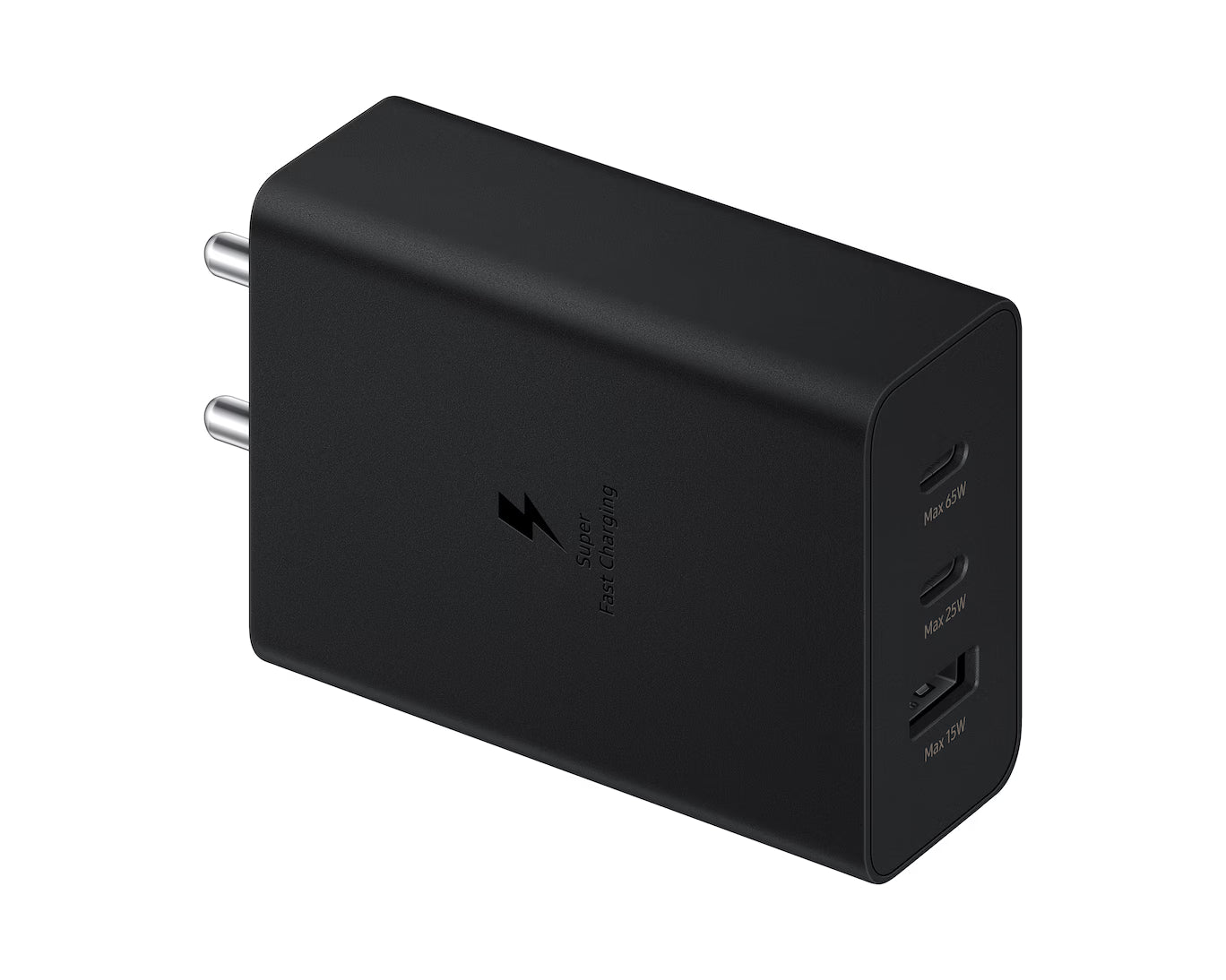 Samsung Original Power Adapter and Cable - Black