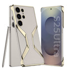 Luxury Electroplated Leather Case For Samsung